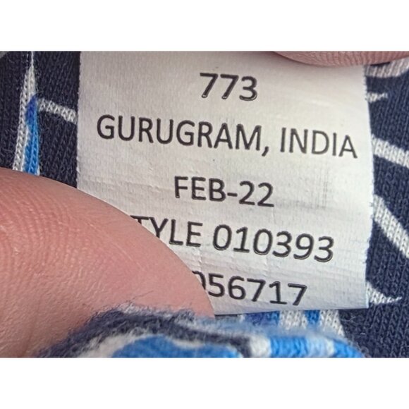 Women's - Lilly Pulitzer Loro Sails & Stripes Romper, Size Medium - Picture 8 of 10